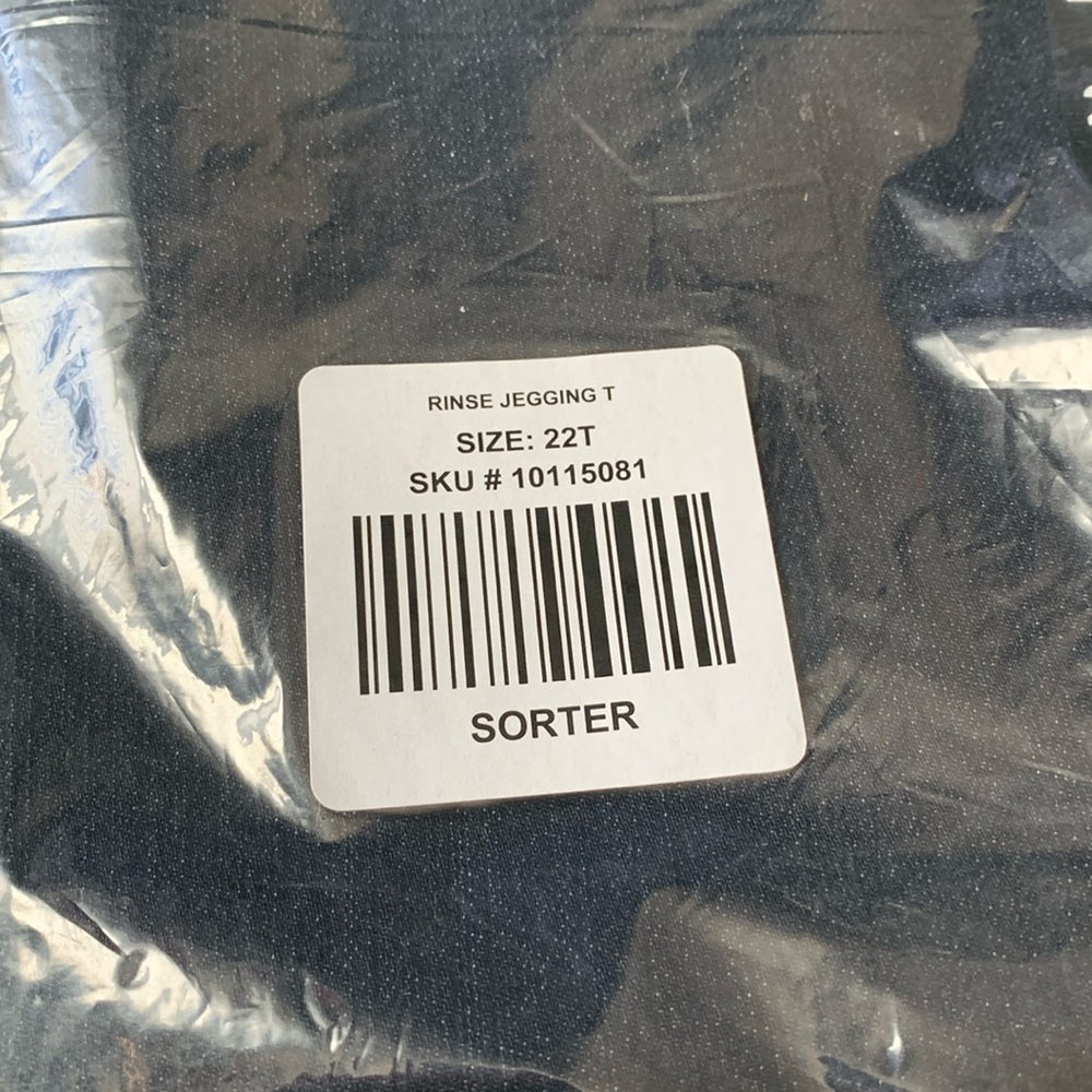 Torrid size 22T jegging dark blue Jean